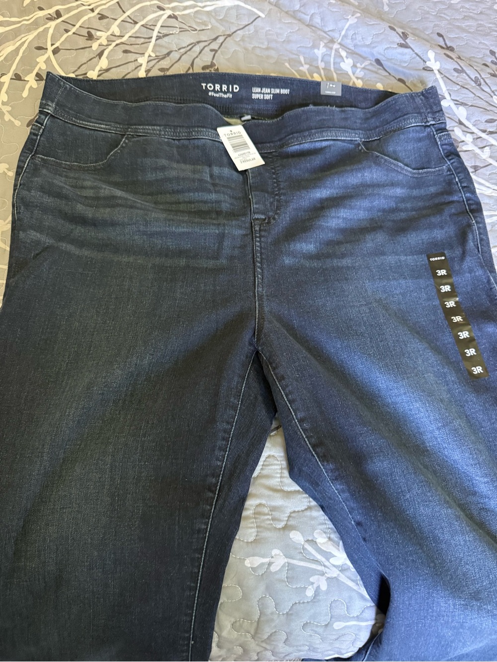 Torrid Dark Indigo Slim Boot Cut Jeans